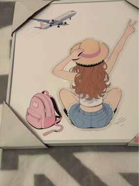 Summer Girl Wall Art